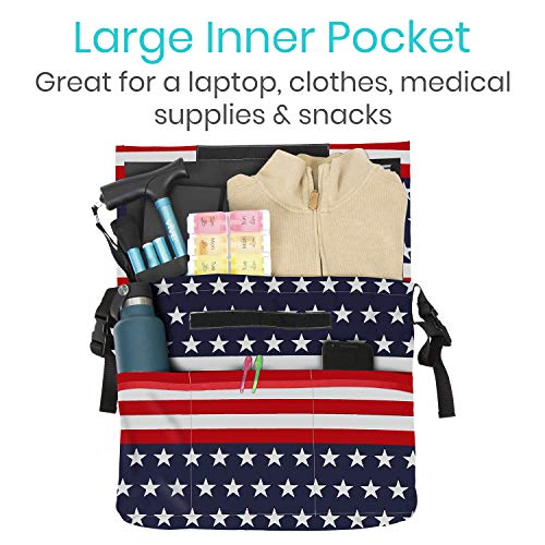 image for Vive Wheelchair Bag - Electric Wheel Chair Accessories Pouch for Adult