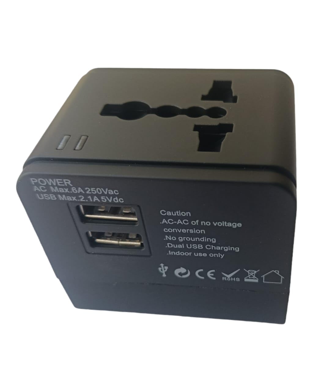 International or Multination Travel Adapter - with 2 USB or USB & Type - C-image-34