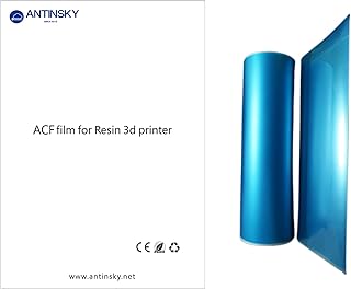 Antinsky 10inch ACF Film 220 * 310 * 0.3mm for Phrozen Sonic Mighty 8k Resin 3D Printer Upgraded from nfep Film for LCD 3D Printer