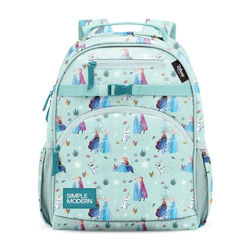 Simple Modern Medium Disney Toddler Backpack for School Girls and Boys | Kindergarten Elementary Kids Backpack | Fletcher Collection | Kids - 15 tall | Frozen Swirls