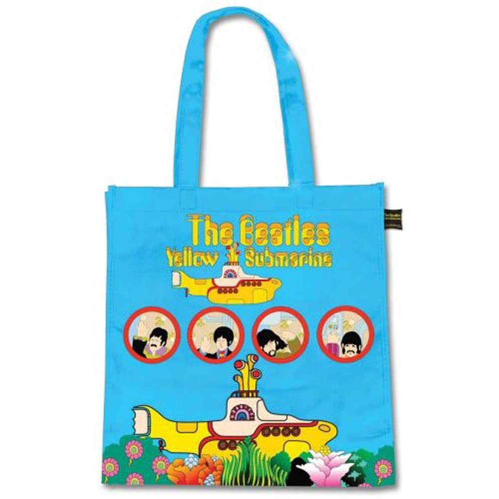 Il Sottomarino Fumetto Tote Bag Logo Beatles Giallo Ufficiale