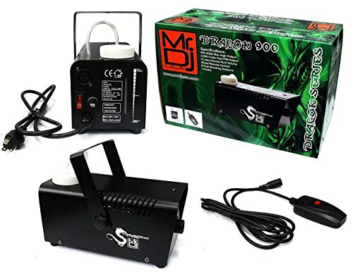 Nueva máquina de humo y niebla MR DJ DRAGON900 con control remoto y líquido, calentamiento rápido, humo denso miniatura 1