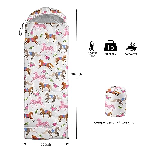 HOSIMA Bolsa de Dormir Rectangular para Adultos, Blanca, 1 persona, para Camping y Senderismo, Material Poliéster, Talla Única, 6 a 15 grados Celsius miniatura 6