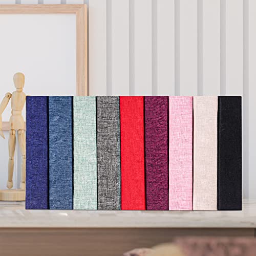Vienrose Photo Album 4X6 50 Pockets Linen Frame Cover With Memo Areas Photobook Mini Slip-In Picture Book For Wedding Baby Vacation thumb #5
