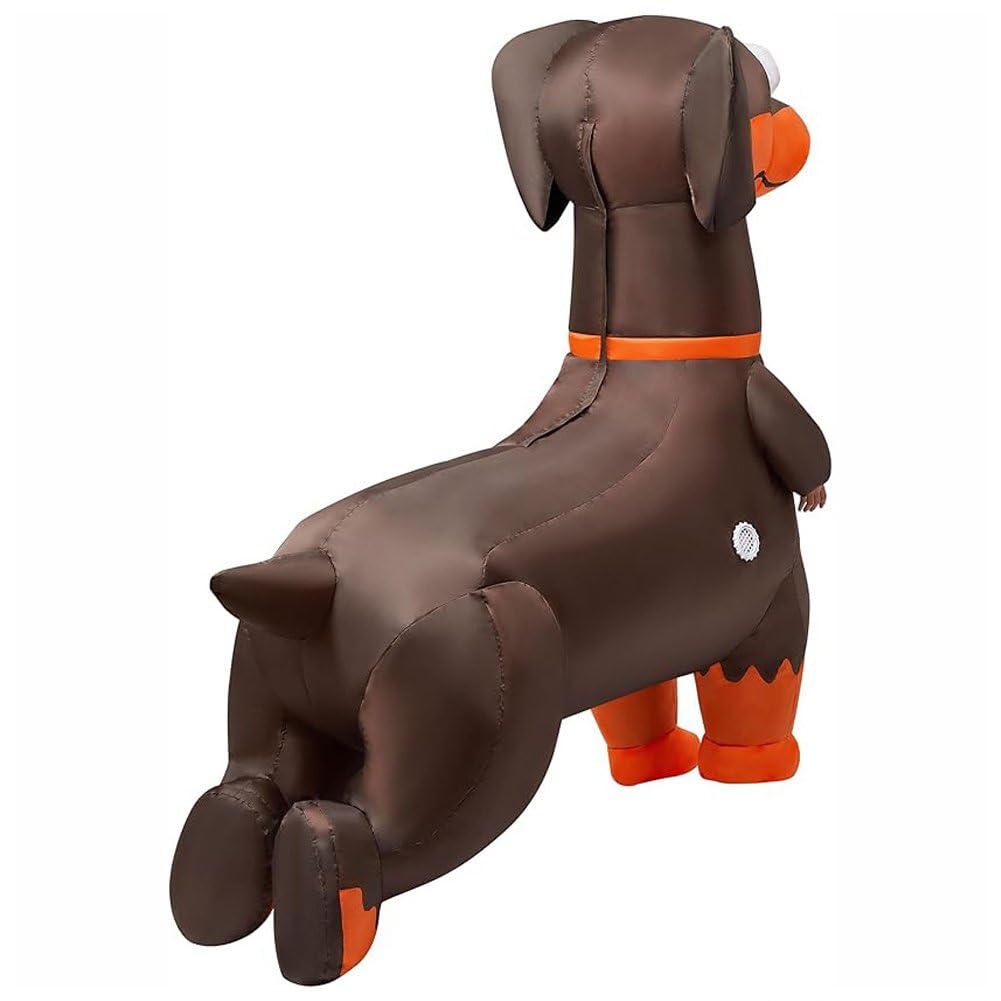 Disfraz Inflable De Perro Salchicha para Adulto, De Cuerpo Completo, para Fiesta Temática De Cosplay De Animales.