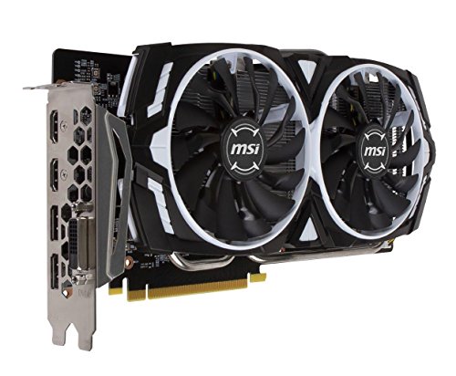 Msi Gaming Geforce Gtx 1060 3Gb Gdrr5 192-Bit Hdcp Support Directx 12 Dual Fan Vr Ready Oc Graphics Card (Gtx 1060 Armor 3G Ocv1) #TOP2