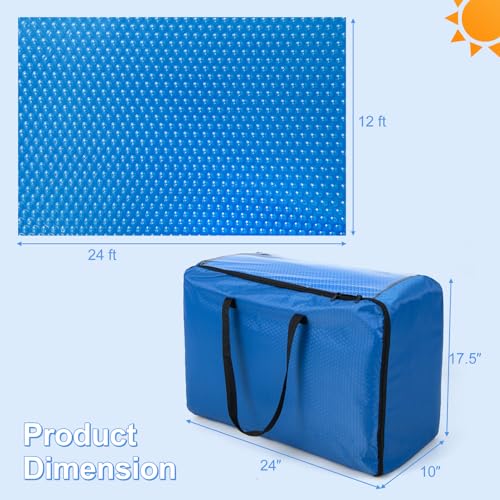 Cubierta para piscina rectangular 12ft x 24ft S AFSTAR miniatura 6