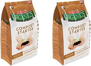 Jobe’s Organics Compost Starter 4-4-2 Organic Gardening Compost Accelerator, tyYmjF 2Pack (4 pound bag)