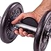 DLOULP 2Pcs Lifting Palms Dumbbell Grips Pad Unisex Anti-Skid Weight Training Glove Gym Workout Fitness Sports Hands Protectors