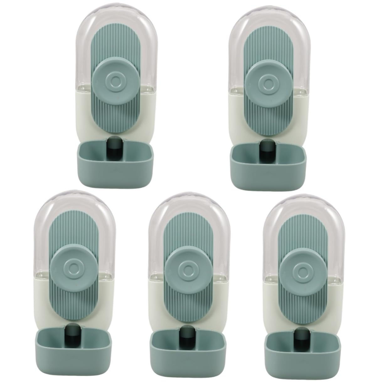 Yardwe 5 Uds Fuente De Agua para Mascotas Bebedero Automático para Mascotas Alimentador De Botella De Agua para Perros Alimentador para Gatos Alimentador De Agua para Cachorros