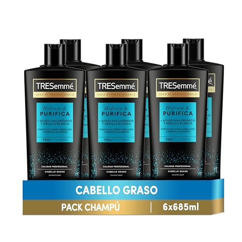 Tresemmé Champú Intensa Hidratación Para Cabello Seco O Dañado 685 ml x 6