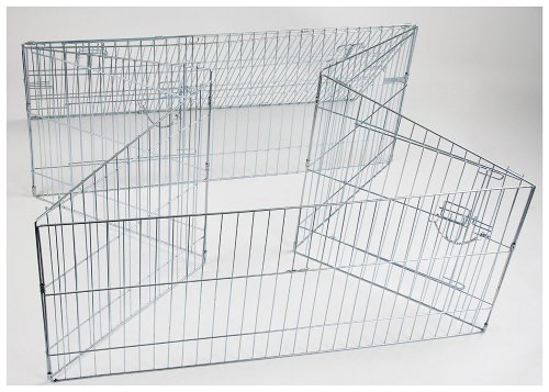 Kerbl Pet Freilaufgehege mit Sonnenschutz