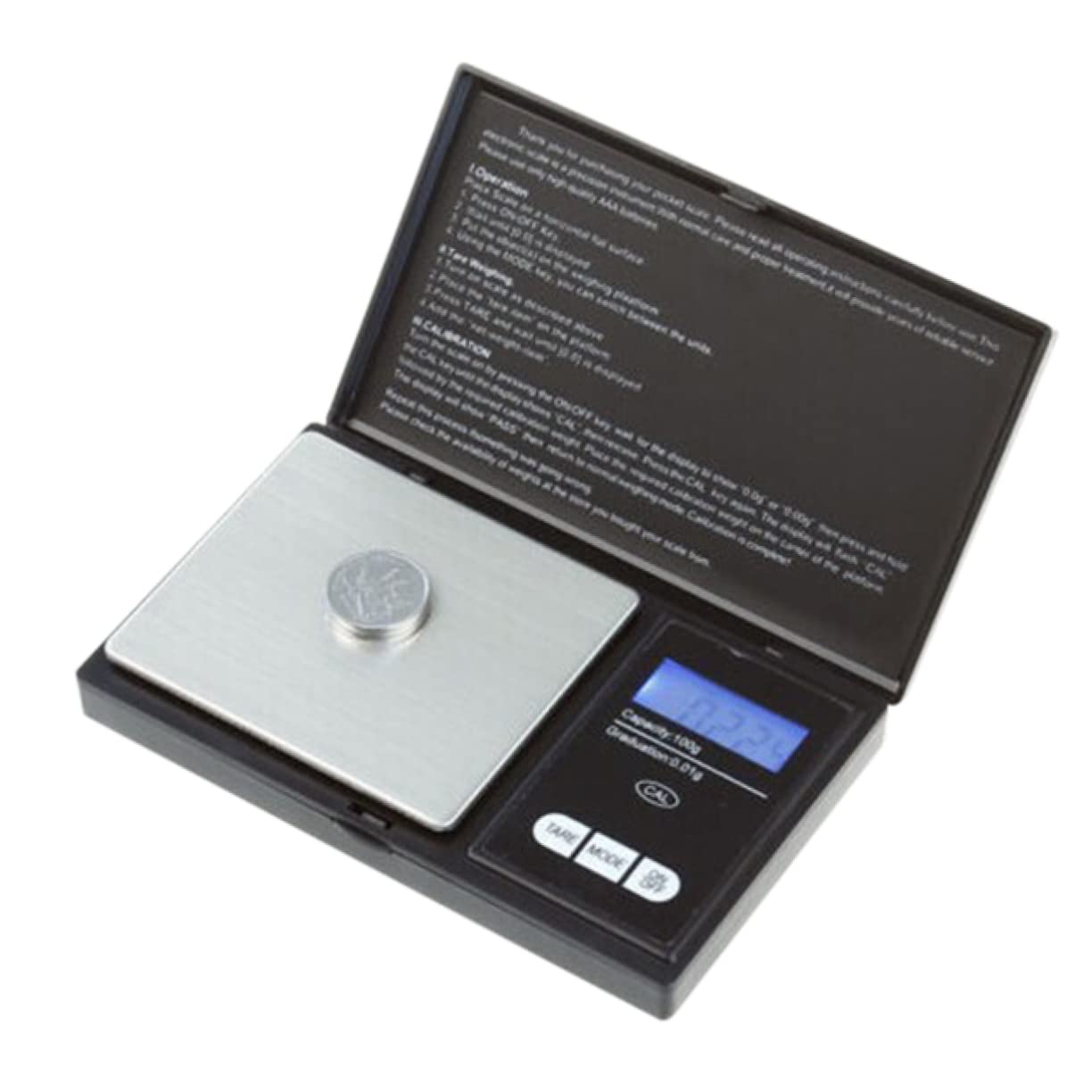 MAGICLULU 3stücke Schmuckwaage Präzisionswaage Digital Tragbare Feinwaage Mit Lcd-display Für Schmuck Münzen Und Materialien Einfache Kalibrierung Und Schutzdeckel