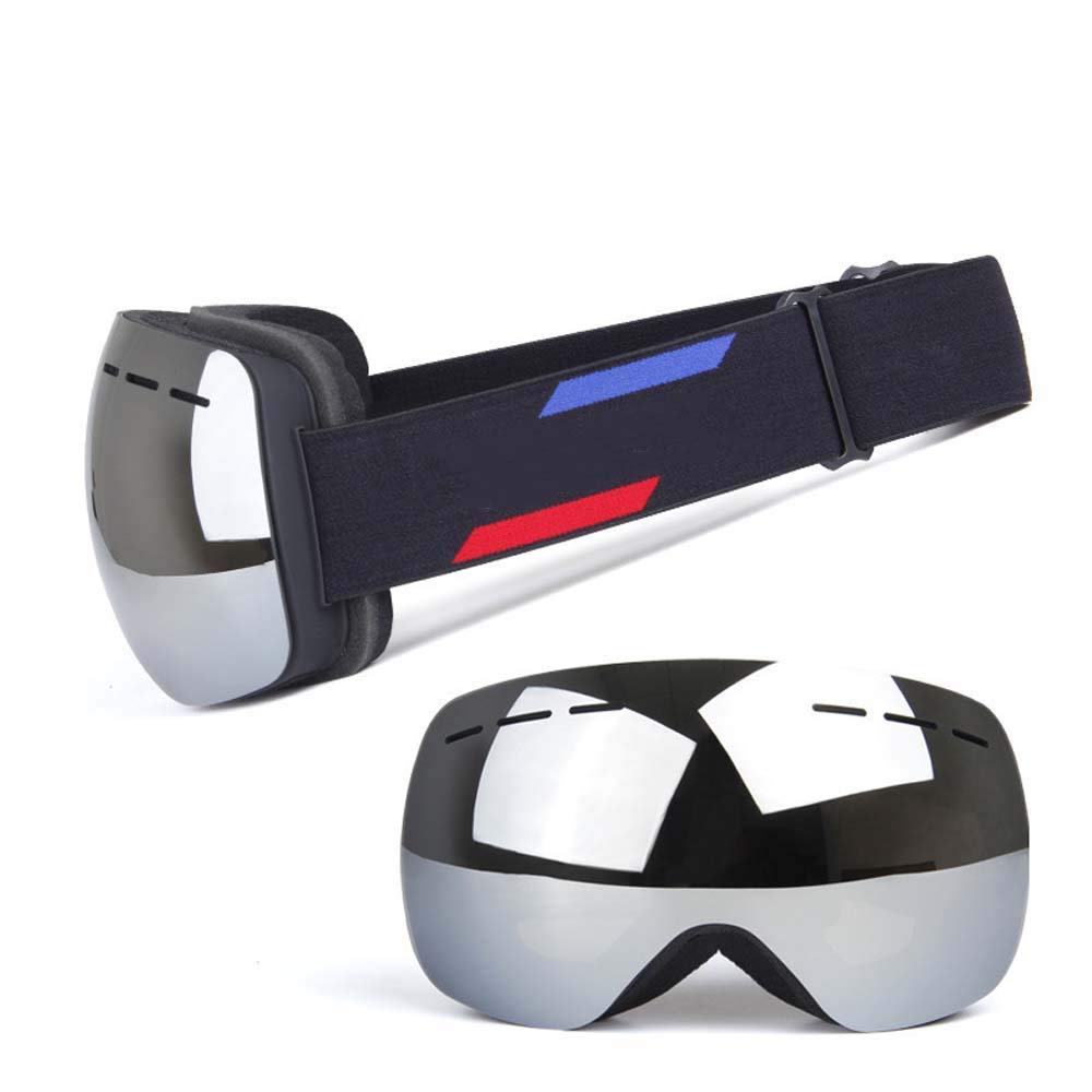 Lunettes de ski aimant à double écran interchangeable et protection UV400 - 5