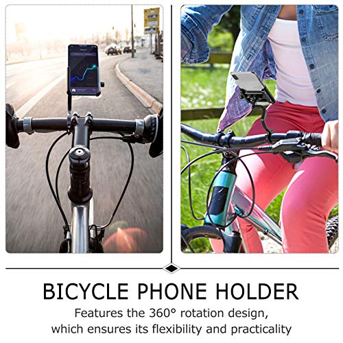 CLISPEED Fiets Telefoon Houder Stuur Telefoonhouder Motorfiets Mobiele Telefoon Klem Voor Vrouwen Mannen Fiets Auto… - Image 8