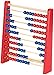 Produktbild Playtastic Rechenschieber Kinder: Holz-Rechenschieber mit 100 Holzperlen, 2 Farben (blau & rot) (Abakus, Abakus Holz, Spielzeuge Kleine)