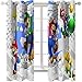 Produktbild Timcome Super Mario Bros 3D Verdunkelungsvorhang, Blickdichte Vorhänge Gardinen mit Ösen, Geräuschreduzierung Kälte und Wärmeisolierun, Kinderzimmer/Wohnzimmer Verdunkelungsvorhang 2 x 75 x 166cm