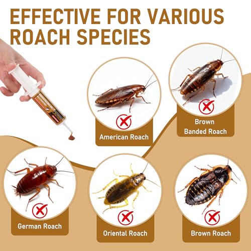 Image of 4 Pack Large Roach Gel, Cockroach Gel