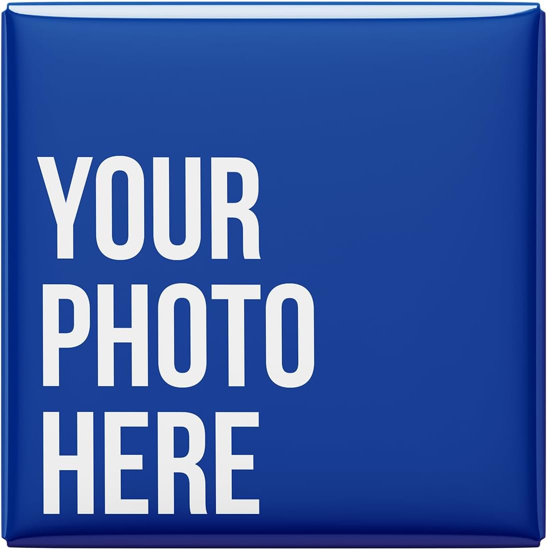 Set of 12 Custom Photo Magnets 2x2 Inch | Personalized Picture Gift for Fridge, Locker, or Office | Save The Date, Wedding Favor, Family Photos, Cubicle Decor