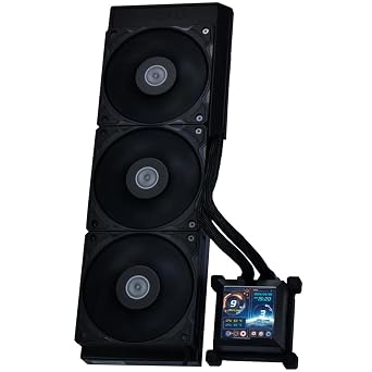 Lian-Li Fan HSLCD36SB Black 2.88 IPS 480x480 Pixels 500 Nits