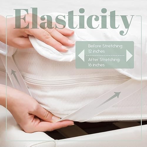 Miniatura 47 de Dreamlover Banda elástica negra, elástica ancha para coser, 5.9 pulgadas x 4 yardas Negro