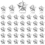 40 Pieces Star Badge Lapel Pin for 4th of July Memorial Day Independence Day Celebration Veterans...