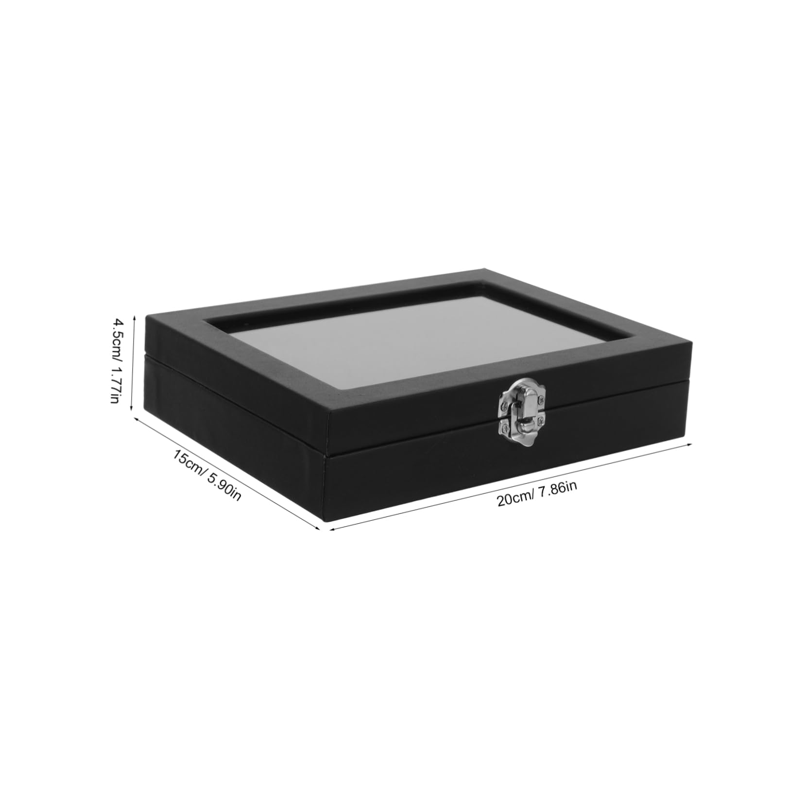 Scatola Espositiva e Design Antipolvere in Acrilico Badge per Coperchio Trasparente Resistente Organizer per Spille e Medaglie per Collezionisti