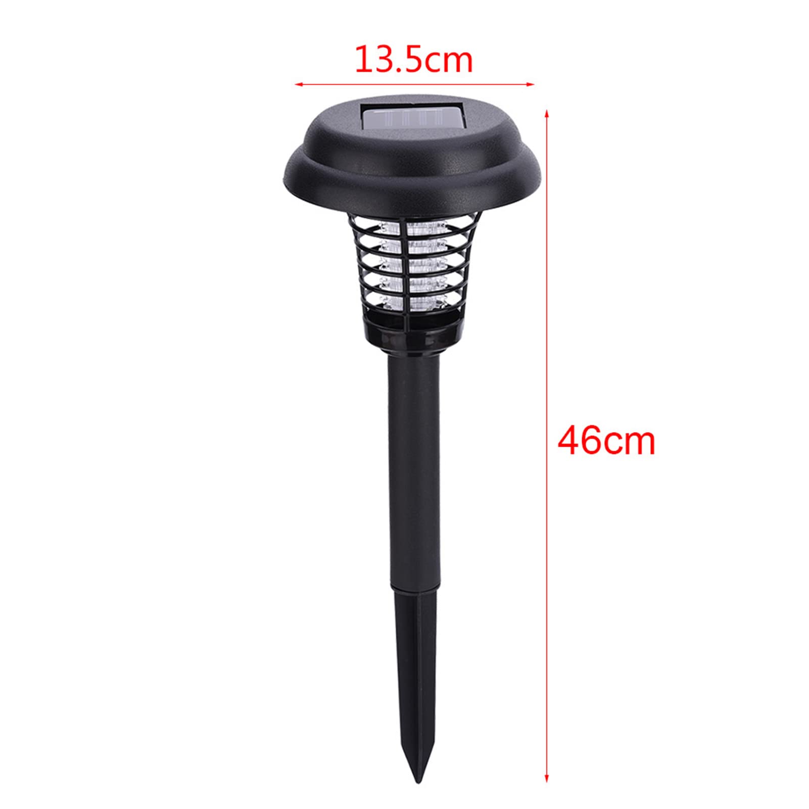 Lampada anti-zanzara per insetti con luce a LED Zapper ad energia solare per uso interno esterno