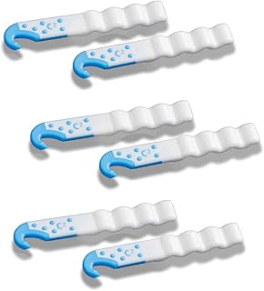 Clenchy Aligner Seaters (6pk) - Perfect for Aligners, Braces, and Retainer Maintenance - Maintain perfect straight teeth alignment, easy to use for dental cleanings - Must Have Remover Tool