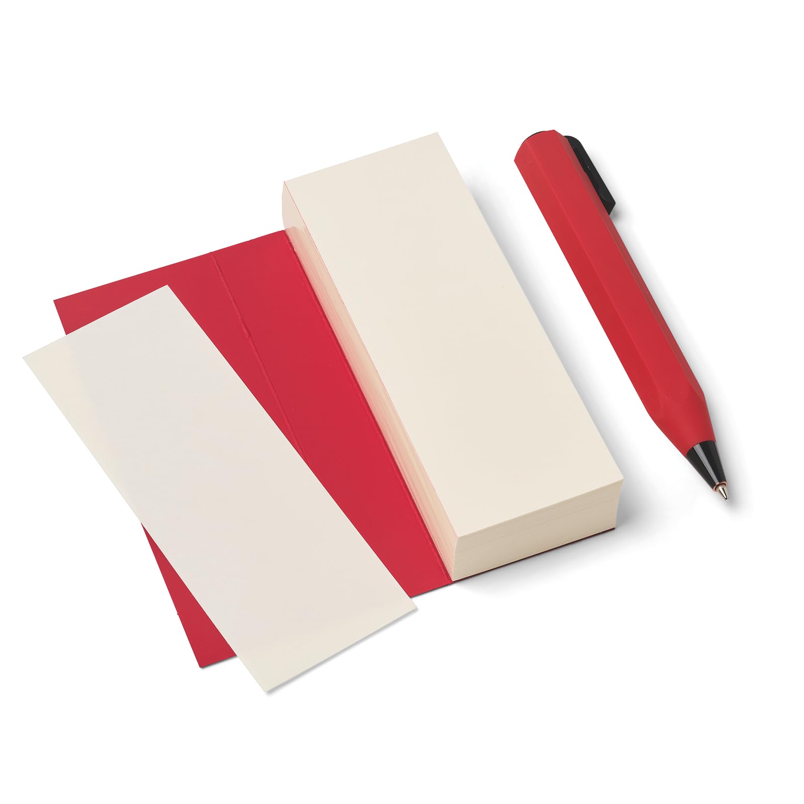 FABRIANO 06803006 - Set de bolígrafos Inspira Shorty con bolígrafo, rojo, bloc de notas, bloc de dibujo, para diseñadores, estudiantes, artistas y amantes de la escritura