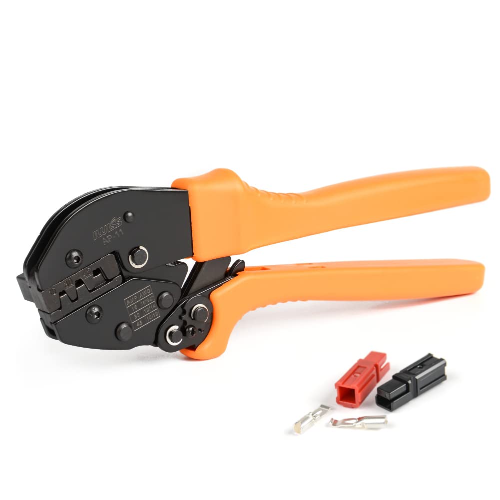 IWISS Wire Crimping Tool for 15, 30 and 45 Amp Contacts DC Power