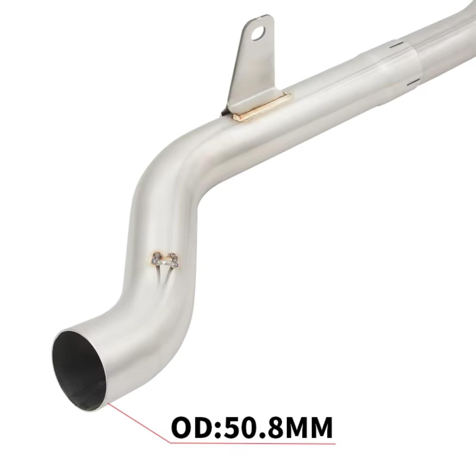 Motorrad Slip-On Auspuff Für Tiger 660 Für Trident 660 2021 2022 2023 Motorrad Auspuff Volle System Modifizierte Front Link Rohr Für Escape Moto