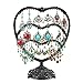 Necklace Rack Storage Box Jewelry Cabinet Jewelry Earrings Earrings Display Jewelry Hanger (Color : B) (A)