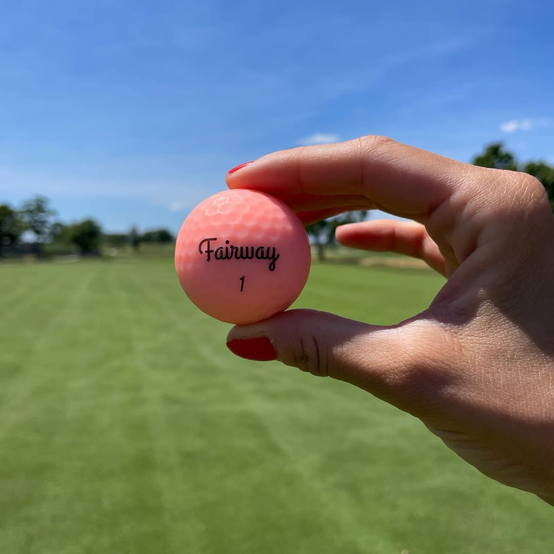 Amazon.co.jp: Fairway Golf フラミンゴ マットピンク ゴルフボール