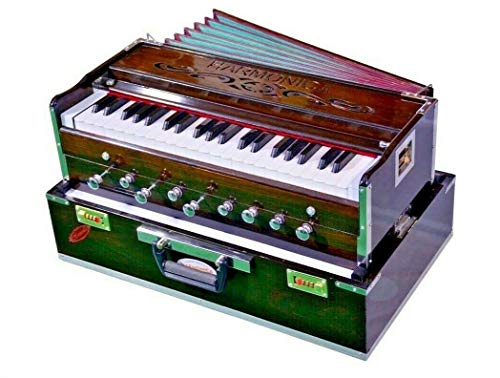 Naad NS-1 Handgemaakte Draagbare 3.5 Octaaf 9 Stopper die Stijl Harmonium Baja met Koppeling leggen