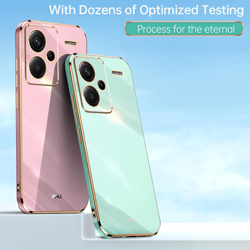 WOKEZ Telefon Fodral för Redmi Note 13 Pro Plus - Lyxigt Silikon Skydd