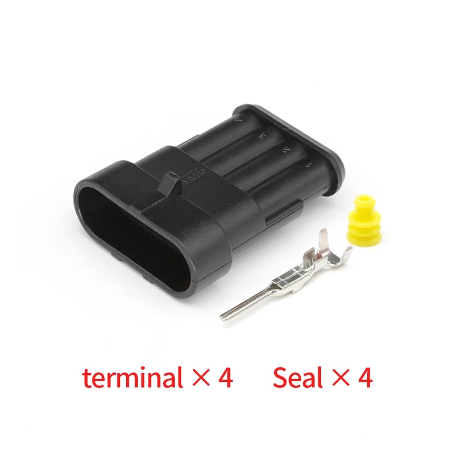 Amazon | CAYUCVR 282088-1 4 ピン AMP スーパーシール 1.5