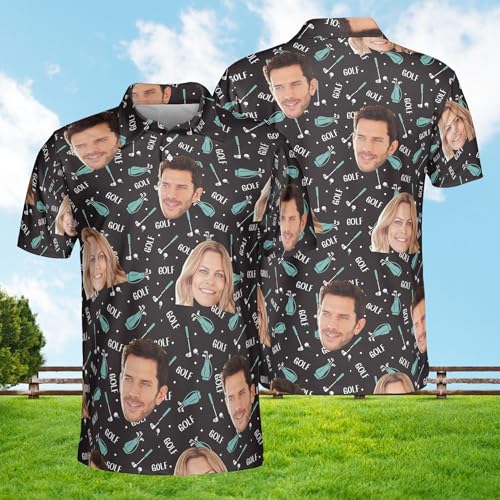 Custom Dad Shirt with Kids Face