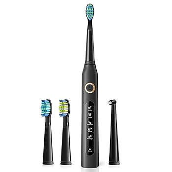 Sonic Brush 電動歯ブラシ 本体 360度ブラシ＋替えブラシ ポスト投函)SONIC BRUSH 電動ソニック歯ブラシ 山切カット
