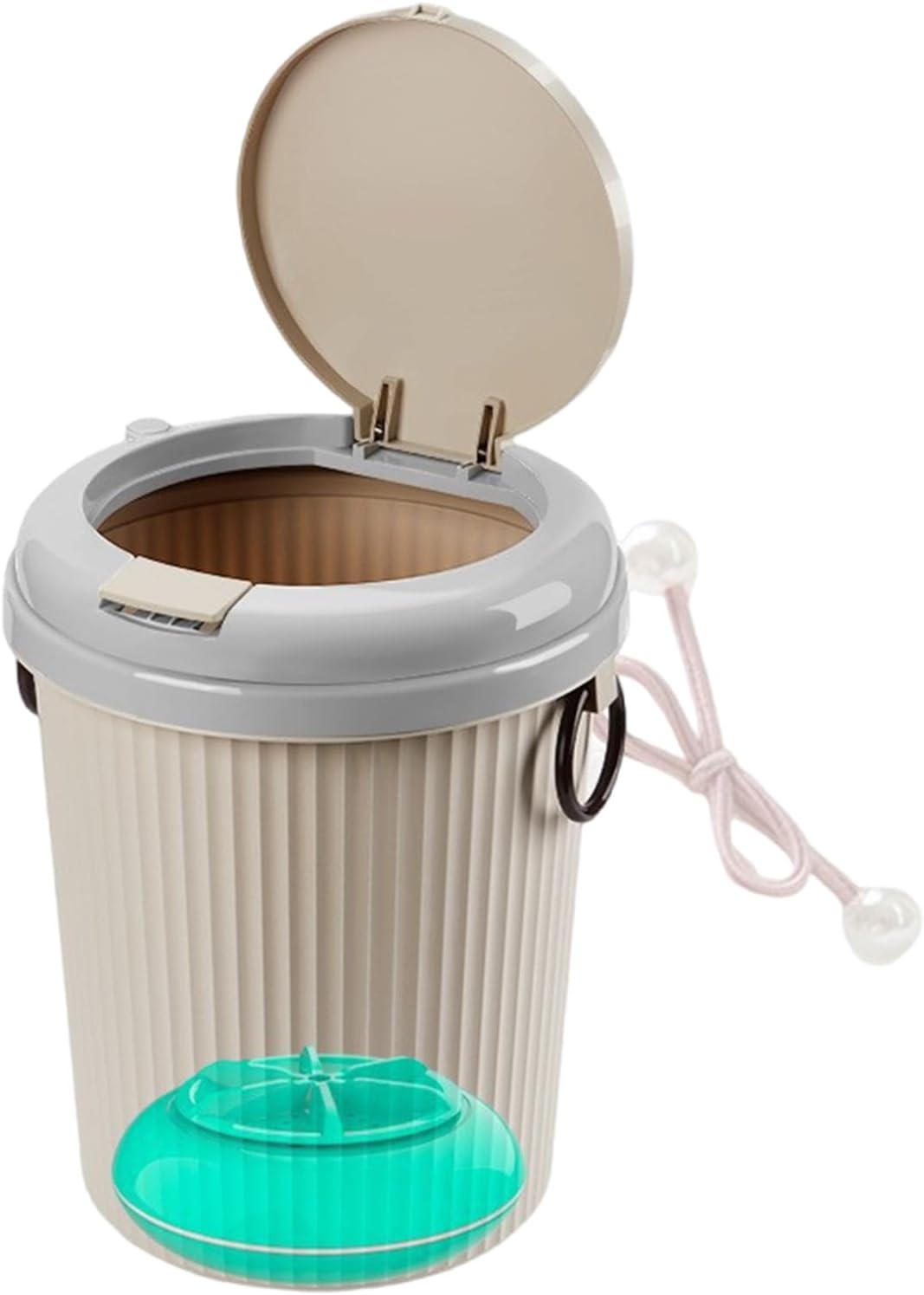 8L Portable Washer USB Powered, Compact Laundry Machine for Underwear Socks Clothes Travel Laundry Machine USB Powered