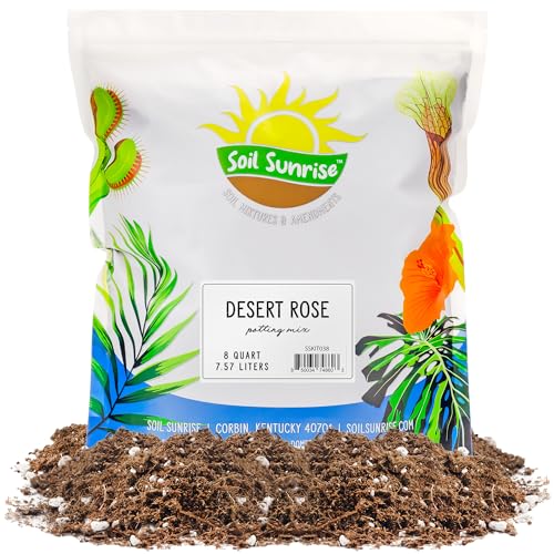 Comparison: Best Pots For Desert Rose 4 Desert Rose Potting Soil Mix (8 Quarts), Hand Blended Small Batch Soil Blend for Desert Rose Plant