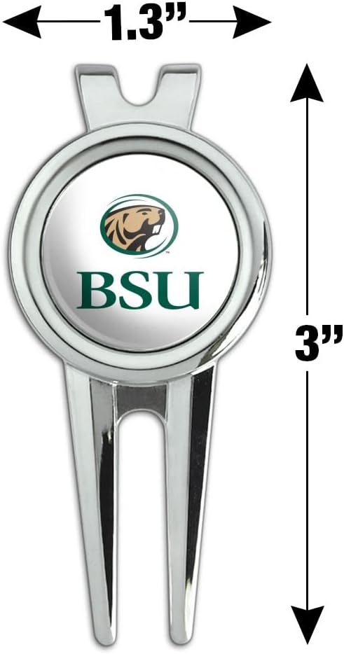 review GRAPHICS & MORE Bemidji State University Primary Logo Golf Divot Repair Tool and Ball Marker