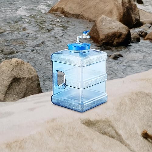 Réservoir d'eau portable avec poignée ergonomique pour camping et randonnée
