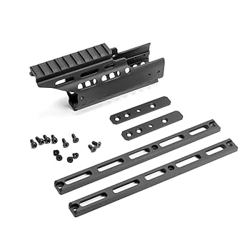 Amazon | [LayLax][SCAR ハンドガードブースター M-LOK] 黒