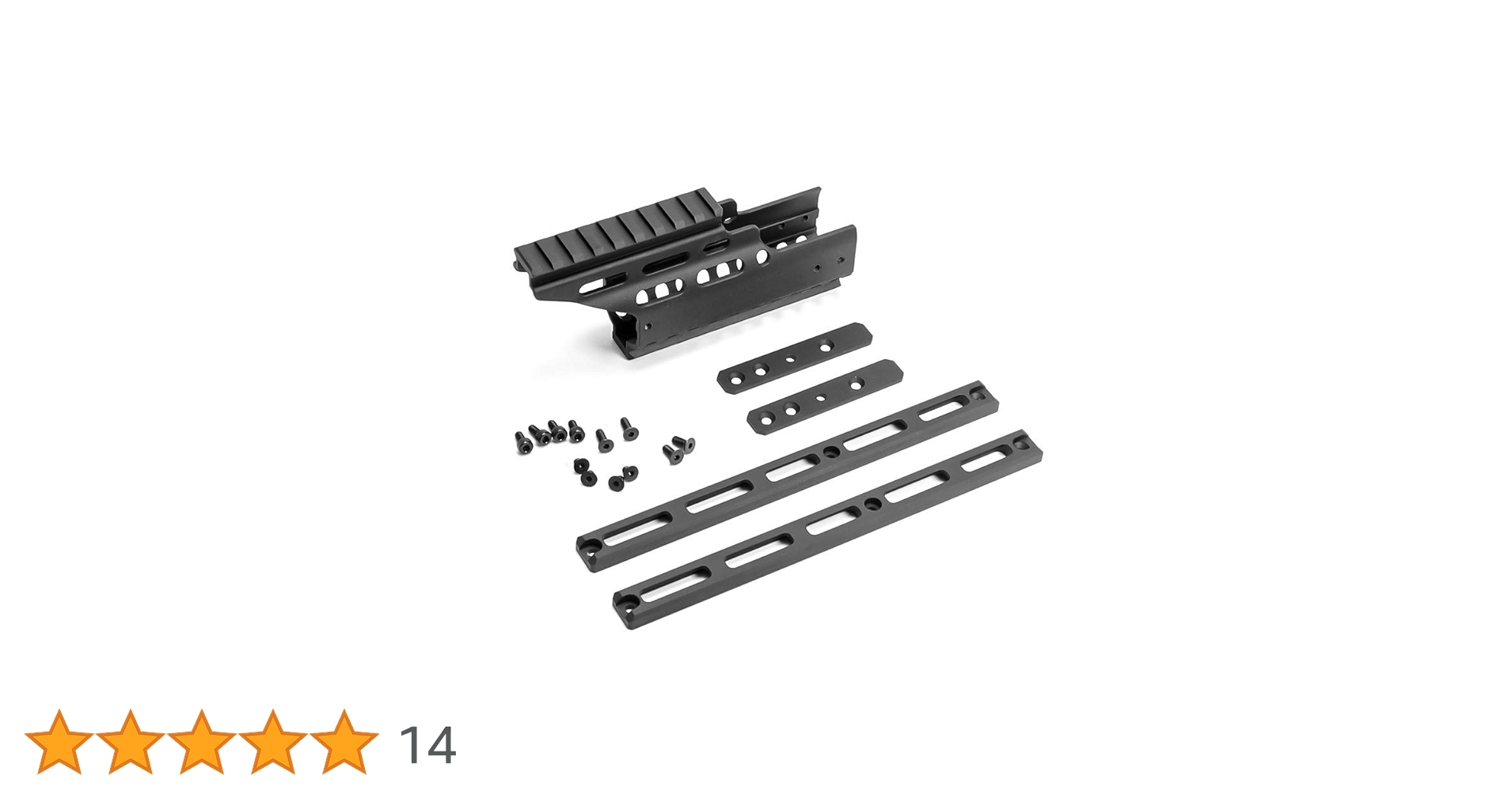 Amazon | [LayLax][SCAR ハンドガードブースター M-LOK] 黒