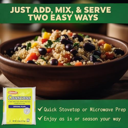 Osem Couscous, Original Plain, 10 Lb - Thumbnail 4