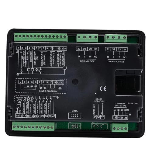 Contrôleur de groupe électrogène SL6120 AMF avec écran LCD