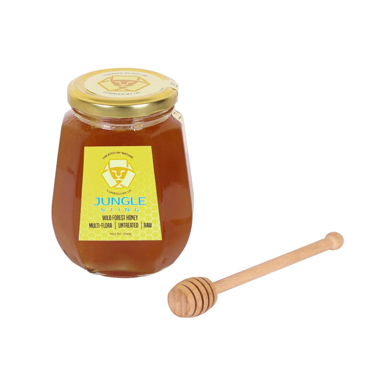 JUNGLE STING 100% Pure Honey | Organic Honey without Sugar | Unprocessed Raw Honey Natural | Unfiltered, Untreated Multi-Flora Honey 500 gm (B09NPVMB4D) Amazon Price History, Amazon Price Tracker