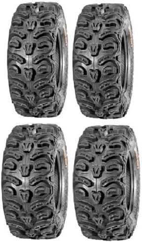 Full set of Kenda Bear Claw HTR Radial (8ply) 26x9-14 and 26x11-14 ATV Tires (4)