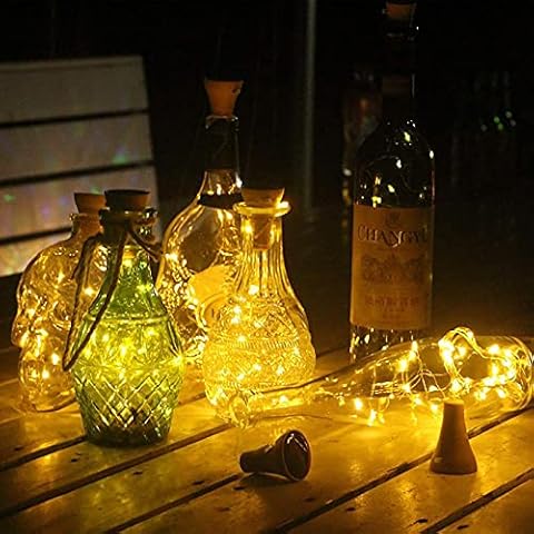 Paquete de 6 Luces Solares para Botellas de SNAWEN Cover